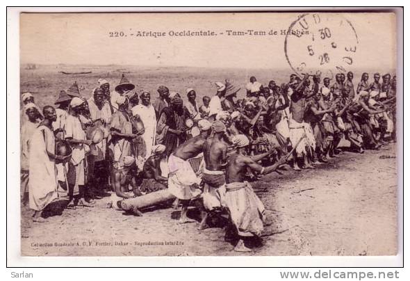 LOT-KO , AFRIQUE DIVERS , FORTIER N° 220 , Tam Tam De Habbés - Non Classés