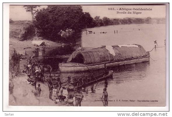 LOT-KO , AFRIQUE DIVERS , FORTIER N° 285 , Bords Du Niger - Non Classés