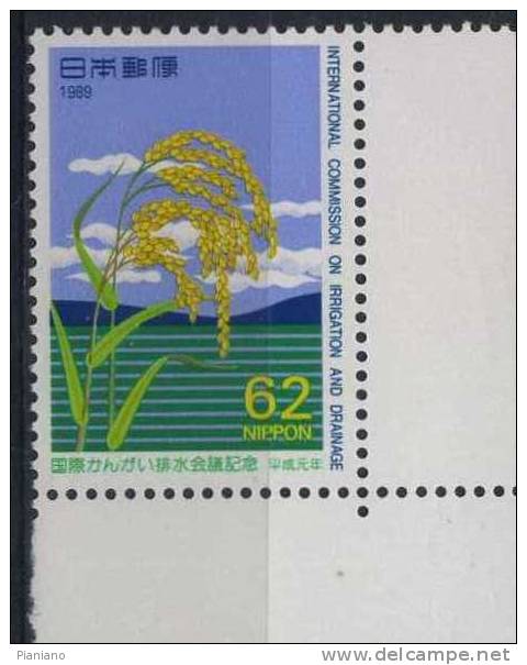 PIA - JAP - 1989 : Conféremce Internationale Sur L´irrigation Et Le Drainage - (Yv 1778) - Nuovi