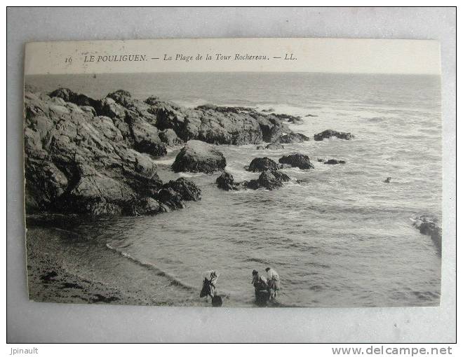 LE POULIGUEN - La Plage De La Tour Rochereau (animée) - Le Pouliguen