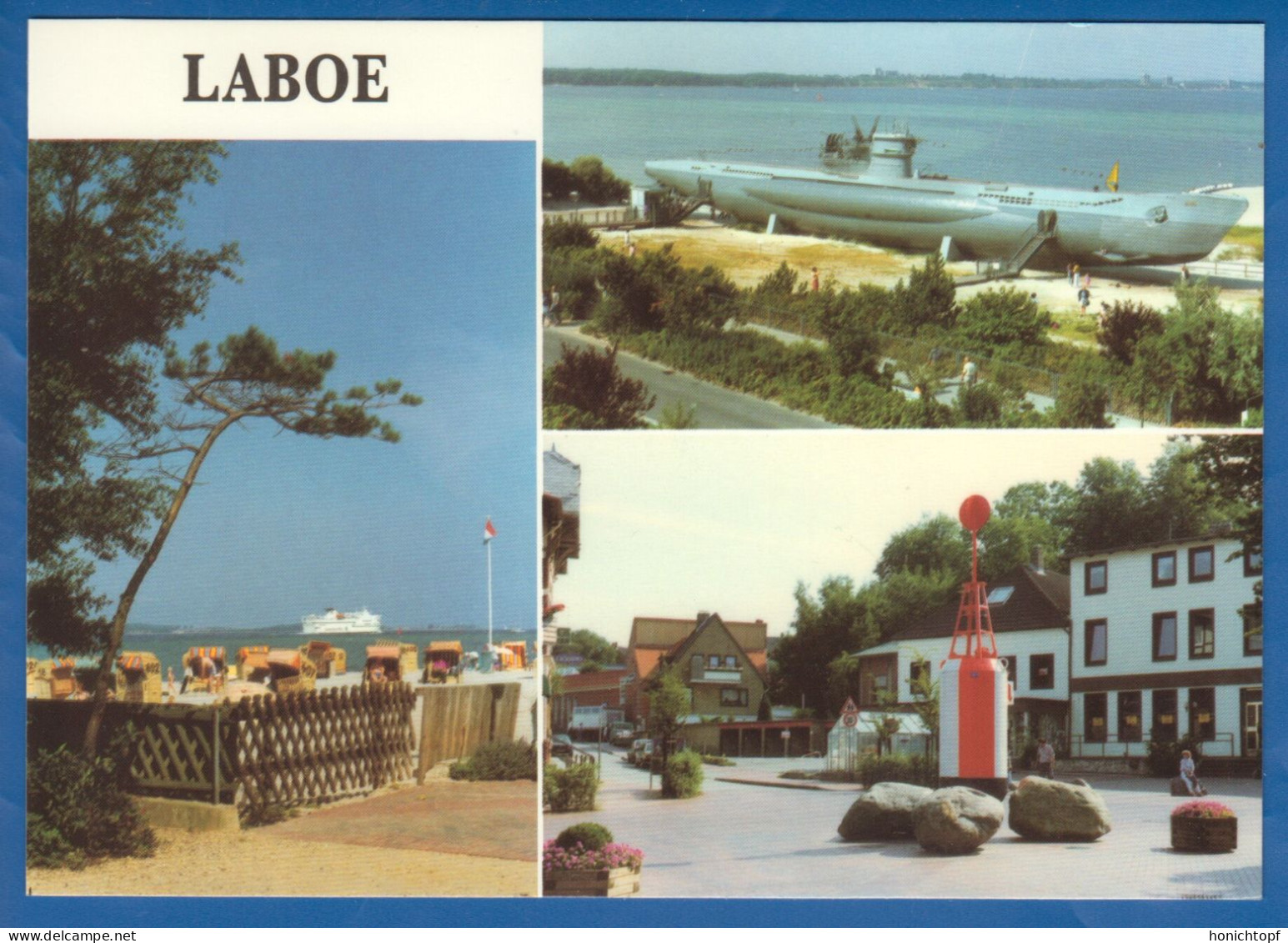 Deutschland; Laboe; U-Boot; Submarine; Sous-marin; Multibildkarte - Laboe