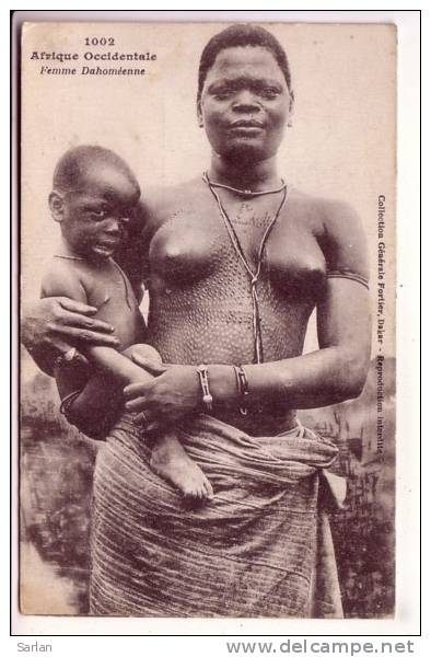 LOT-KO , DAHOMEY , FORTIER N° 1002 , Femme Dahoméenne - Dahomey