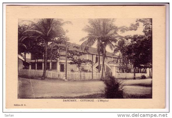 LOT-KO , DAHOMEY , Edition E . R . Cotonou , L'hopital - Dahomey