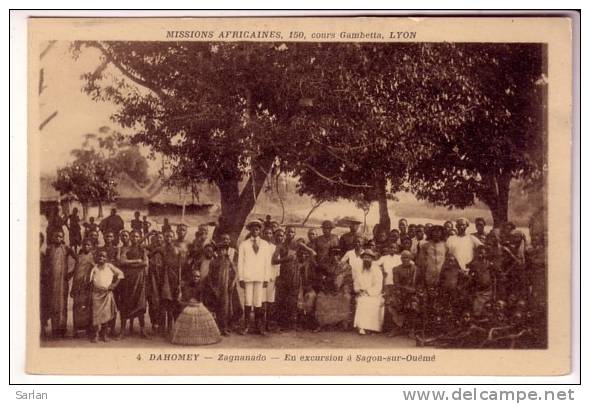 LOT-KO , DAHOMEY , Zagnanado , En Excursion A Sagon Sur Ouémé - Dahomey