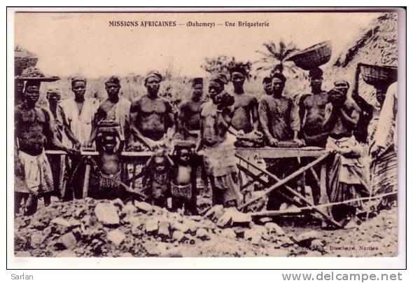 LOT-KO , DAHOMEY , Une Briqueterie - Dahomey