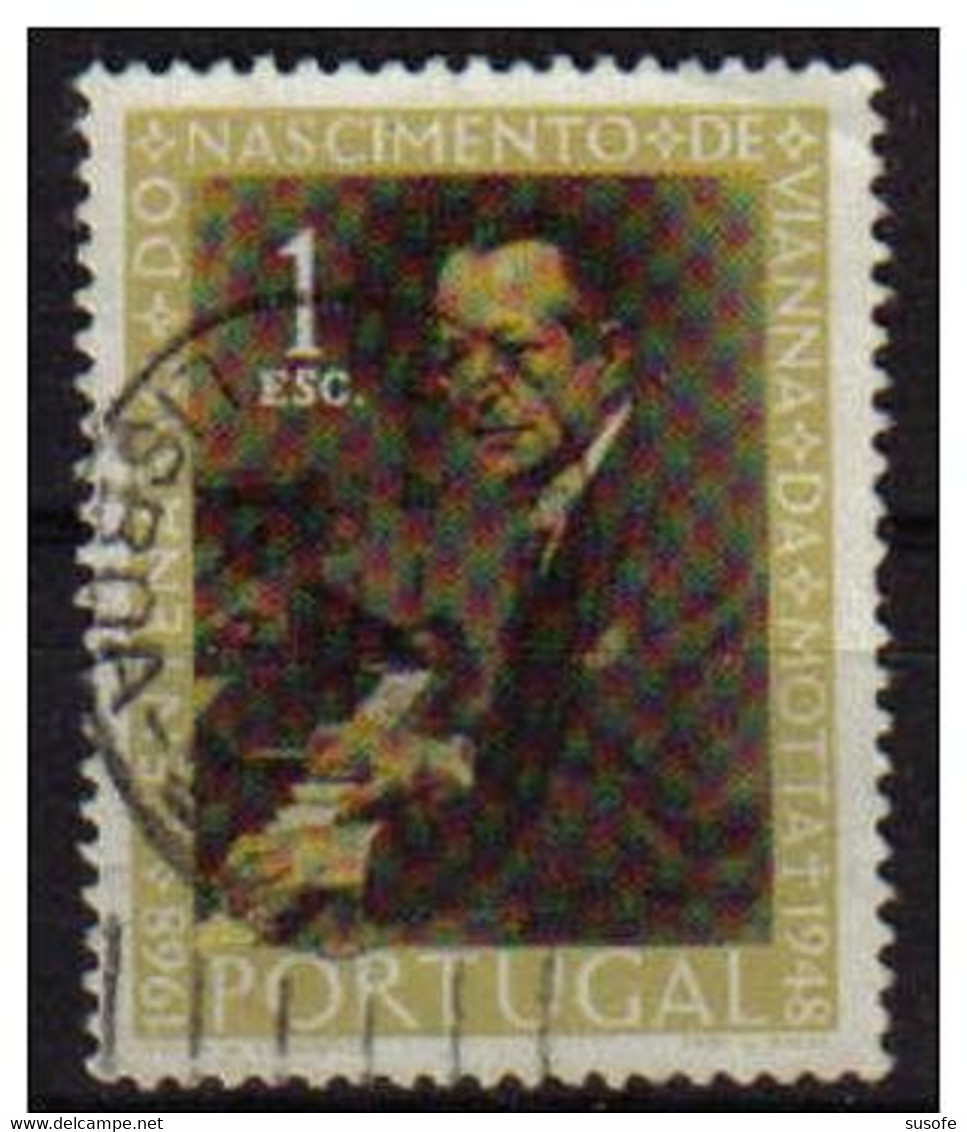 Portugal 1969 Scott 1050 Sello º Personajes Vianna Da Motta (1868-1948) Pianista Michel 1082 Yvert 1063 Stamps Timbre - Oblitérés