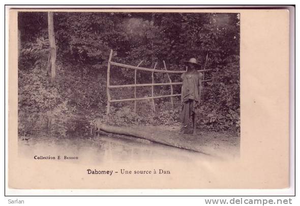 LOT-KO , DAHOMEY , Collection BESSON , Une Source A Dan - Dahomey