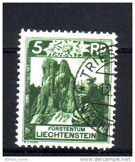 LIECHTENSTEIN USED MICHEL 95 €2.50 - Gebruikt