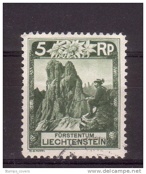 LIECHTENSTEIN USED MICHEL 95 €2.50 - Usati