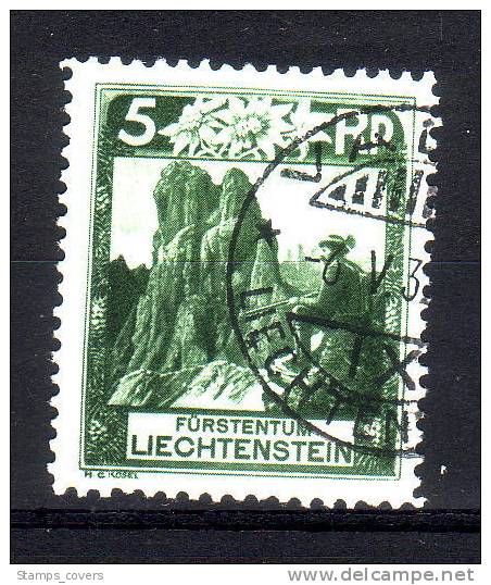 LIECHTENSTEIN USED MICHEL 95 €2.50 - Gebruikt