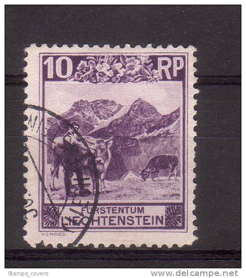 LIECHTENSTEIN USED MICHEL 96 €2.50 - Oblitérés