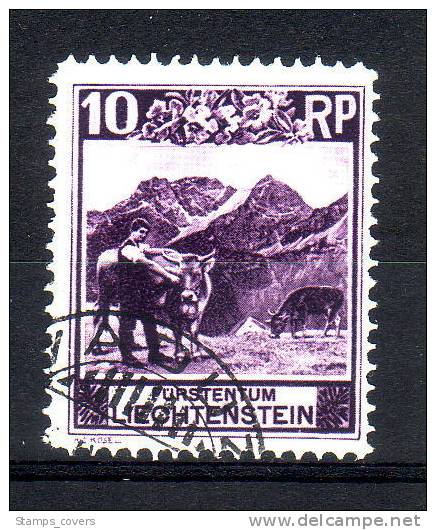 LIECHTENSTEIN USED MICHEL 96 €2.50 - Gebraucht