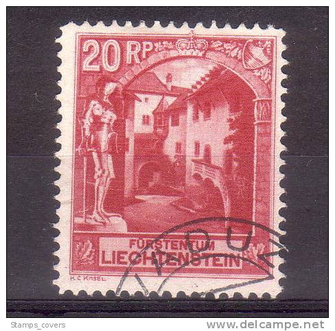 LIECHTENSTEIN USED MICHEL 97 €3.50 - Used Stamps