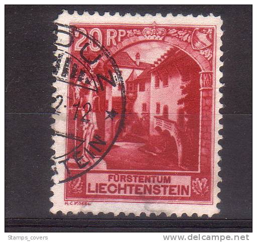 LIECHTENSTEIN USED MICHEL 97 €3.50 - Used Stamps