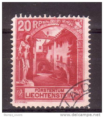 LIECHTENSTEIN USED MICHEL 97 €3.50 - Used Stamps