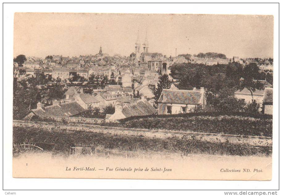 LA FERTE MACE 61 VUE GENERALE PRISE DE ST JEAN - La Ferte Mace