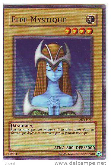 - ELFE MYSTIQUE DDY F001 BON ETAT - Yu-Gi-Oh