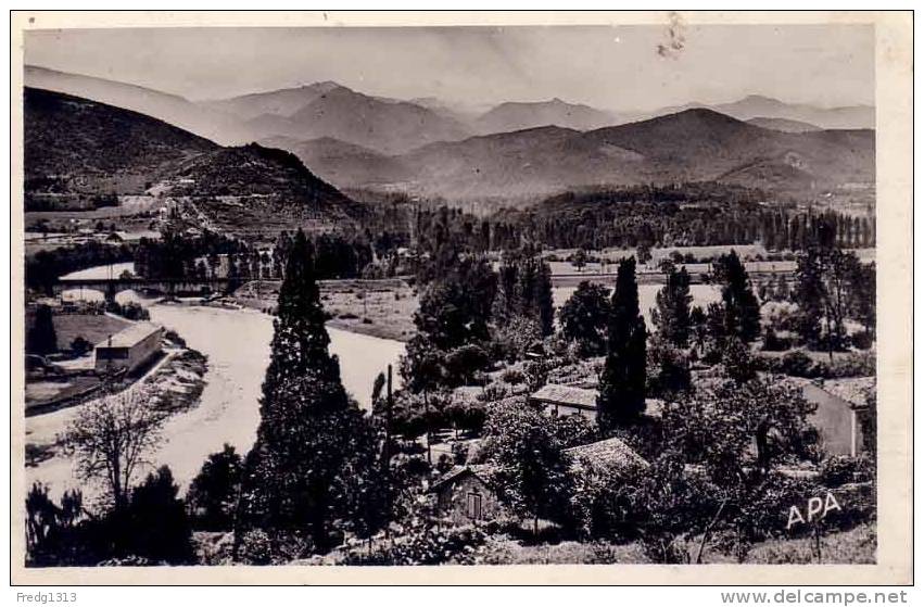 Montrejeau - Vue Sur La Vallée De La Neste - Montréjeau