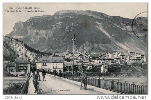 Montmélian - Vue Prise De La Rive Gauche De L'Isère - Montmelian