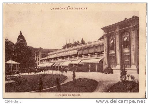 Charbonières  - Façade Du Casino - Charbonniere Les Bains