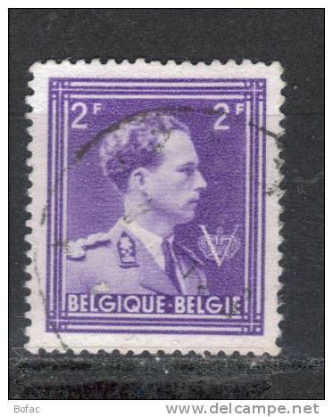 643 OB BELGIQUE "léopold III" - 1936-1957 Open Collar