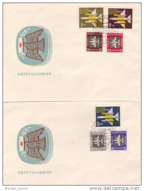 DDR FDC MICHEL 609/15 €9.50 - Brieven En Documenten