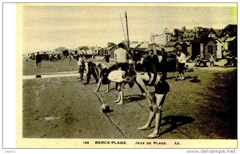 Berck Plage - Jeux De Plage - Berck