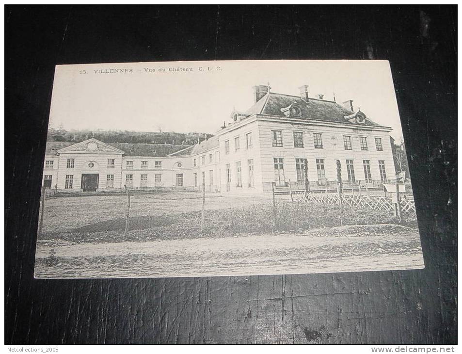 VILLENNES - VUE DU CHATEAU - 78 YVELINES - CARTE POSTALE FRANCE - Villennes-sur-Seine