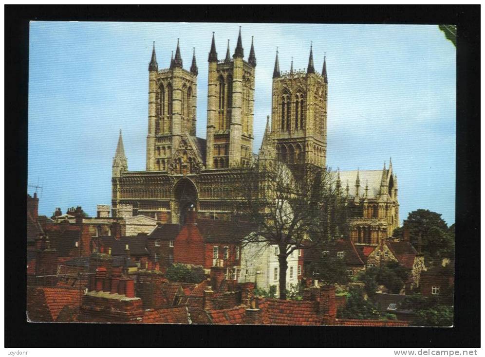 Lincoln Cathedral From The South West - Great Britain - Sonstige & Ohne Zuordnung