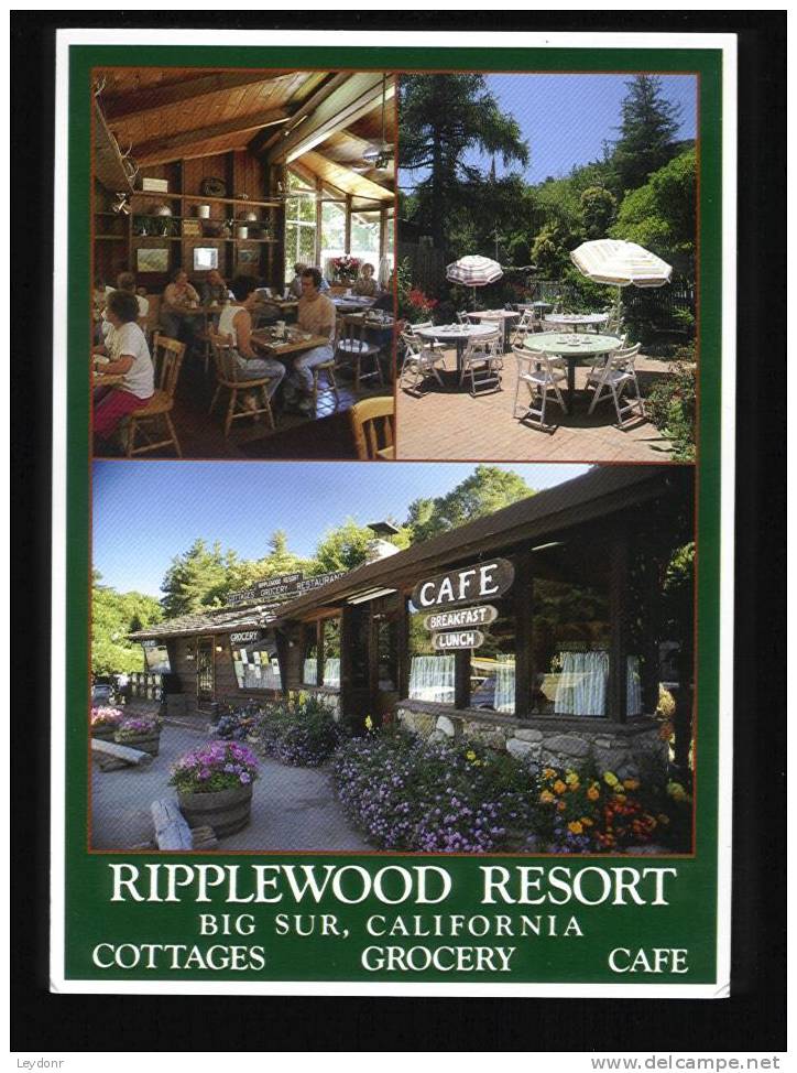 Ripplewood Resort, Big Sur, California - Cottages, Grocery, Cafe - Big Sur