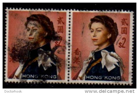 HONG KONG   Scott #  214   F-VF USED Pair - Used Stamps