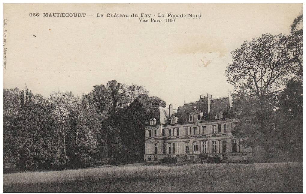 78 MAURECOURT  Le Chateau Du FAY - Maurecourt