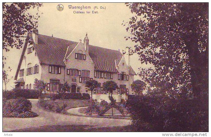 WAEREGHEM = Château Ter Elst (Nels N° 165) Vierge - Waregem