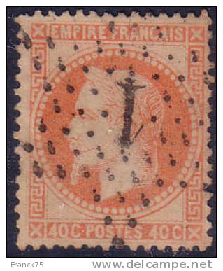 *PROMO* 40c Lauré Avec Variété *FOND LIGNE VERTICAL* !!! (Y&T N° 31, Cote +++€) - 1863-1870 Napoleon III Gelauwerd