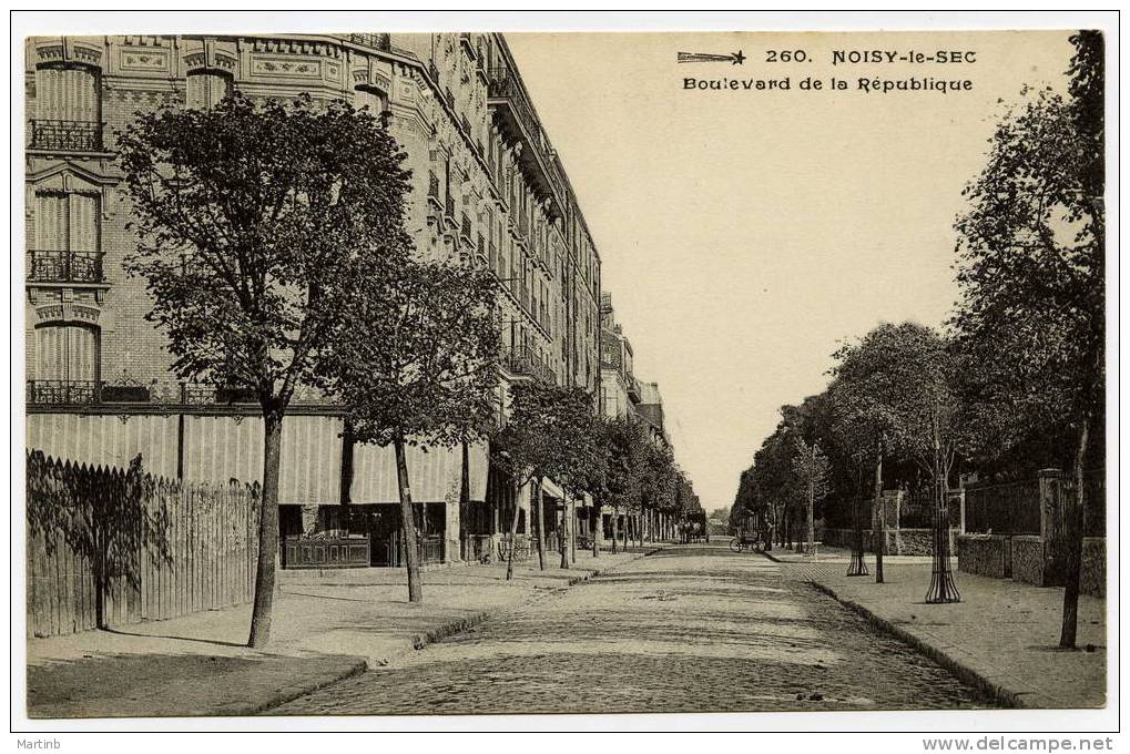 NOISY LE SEC  Boulevard De La République - Noisy Le Sec