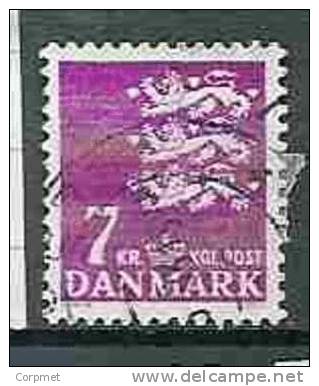 DENMARK - SERIE COURANTE - ARMOIRIES - Yvert # 660 - VF USED - Gebruikt