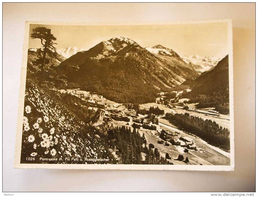 Pontresina -Suisse   1950´s   VF   D22635 - Pontresina