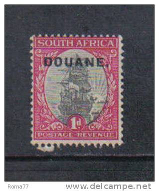 PC628 - SUD AFRICA : 1d Soprastampato " DOUANE " , Senza Gomma - Andere & Zonder Classificatie