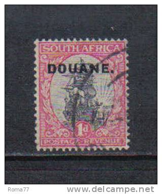 PC630 - SUD AFRICA : 1d Soprastampato " DOUANE " Usato - Otros & Sin Clasificación