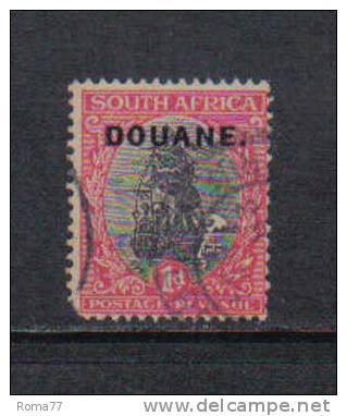 PC631 - SUD AFRICA : 1d Soprastampato " DOUANE " Usato - Other & Unclassified