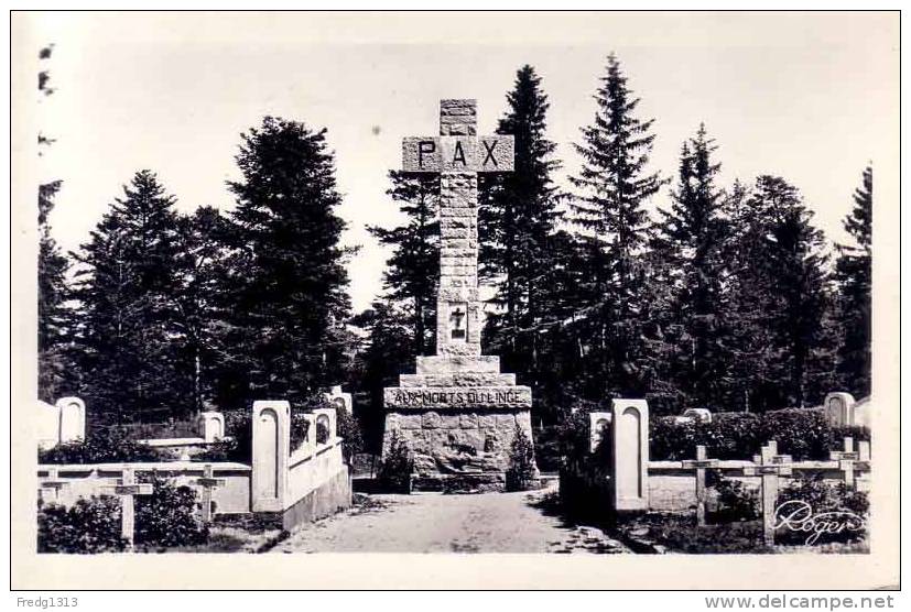 Orbey - Wettstein - Cimetiere Militaire Francais - Monument - Orbey