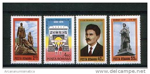 ROMANIA/RUMANIA  1.979  Y&t 3181/84  Serie Completa  ANIVERSARIOS  SDL-49 - Collezioni
