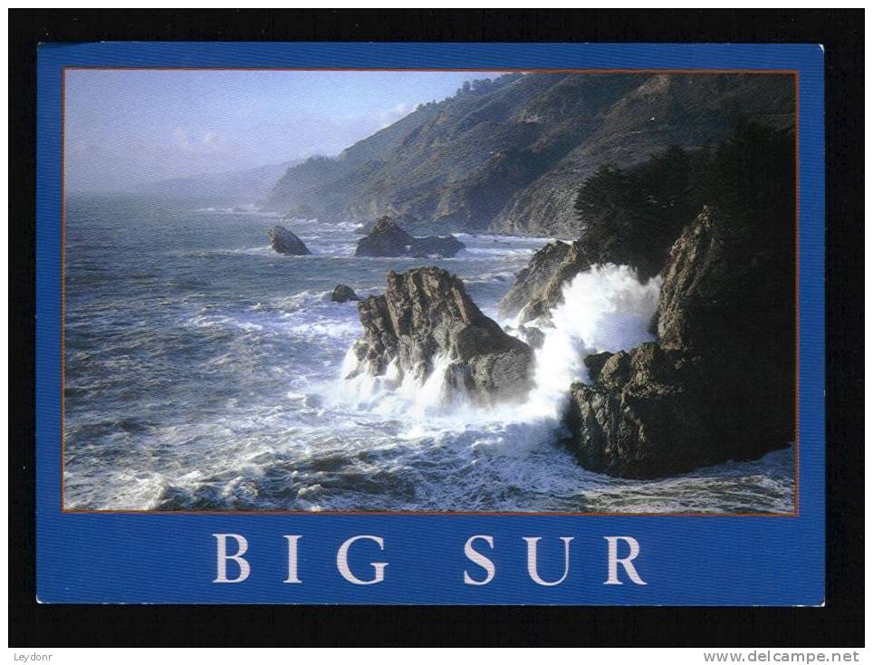 Big Sur - Coast & Waves From Julia Pfeiffer Burns State Park - California - Big Sur