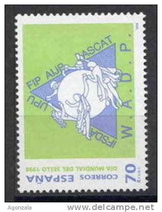 TIMBRE ESPAGNE NOUVEAU 1998 WADP JOURNEE DU TIMBRE - IFSDA UPU FIP AIJP ASCAT - Tag Der Briefmarke