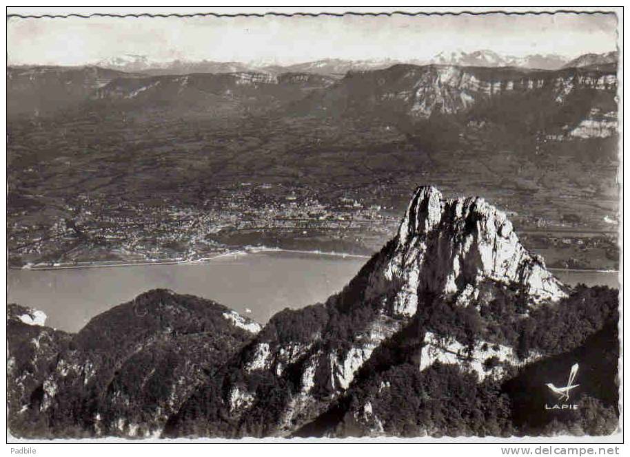 Carte Postale  73. Le Lac Du Bourget Et La Ent Du Chat Trés Beau Plan - Le Bourget Du Lac