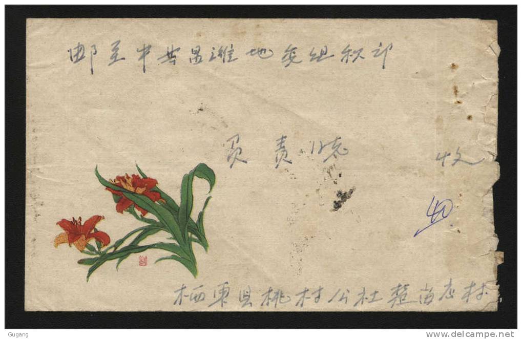 China Used Cover, Michel#927x2, 26/04/1966 - Lettres & Documents