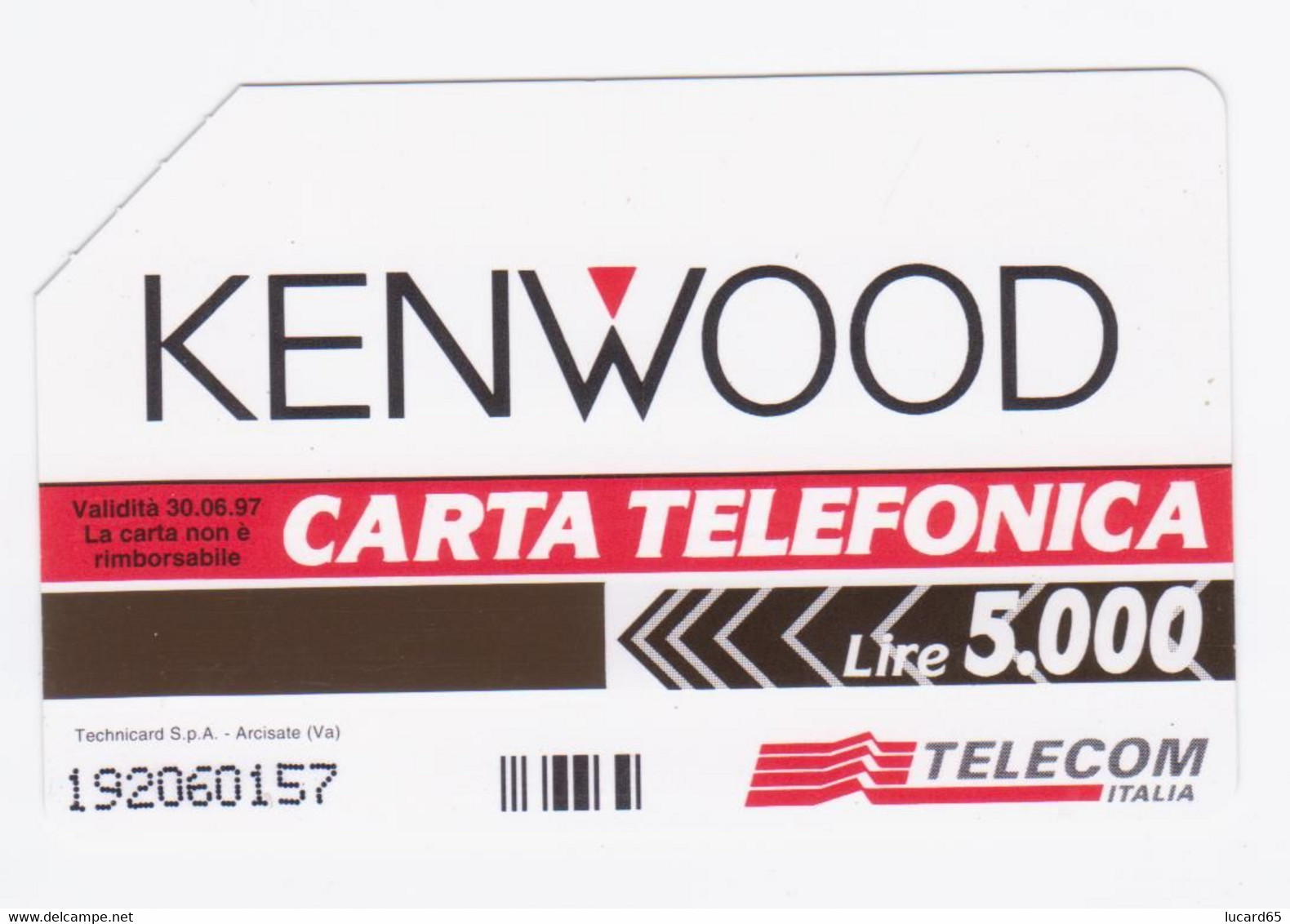 SCHEDE TELEFONICHE - PHONECARD - TELECARTE - SCHEDA TELEFONICA USATA KENWOOD LINEA DIRETTA - Öff. Sonderausgaben