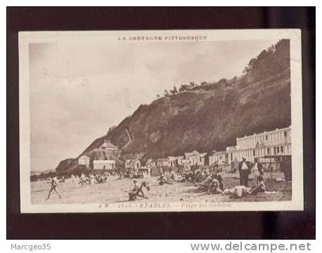 27401 étables Plage Des Godelins édit.waron N° 2626 Animée Cabines  Belle Carte - Etables-sur-Mer