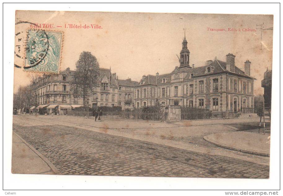 CHATOU 78 HOTEL DE VILLE - Chatou