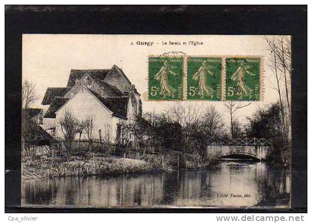 89 GURGY Bords De Serein, Eglise, Ed Toulot 2, 1920 - Gurgy